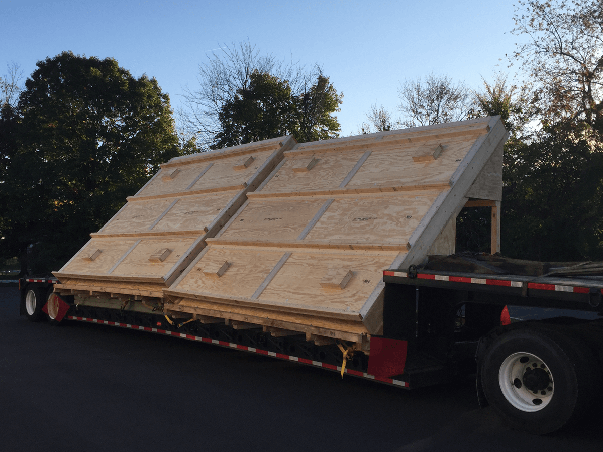 Heavy-duty-Angle-shipping-skid